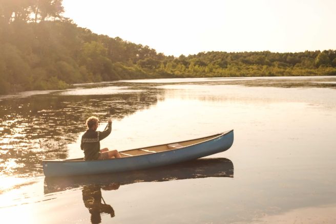 Location paddle canoe kayak lac Soustons Landes camping Location paddle canoe kayak lac Soustons Landes camping