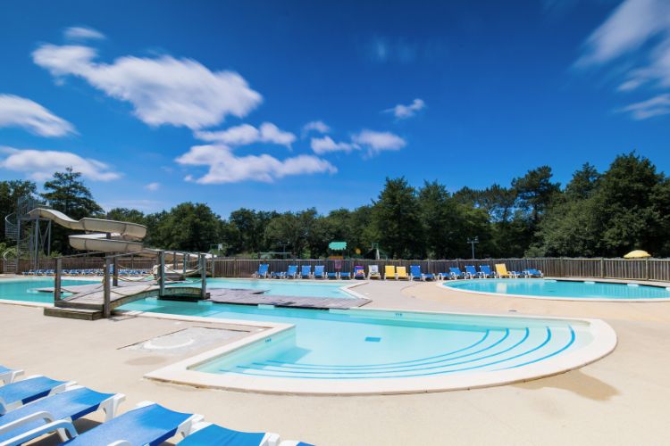 Piscine camping Azur Landes