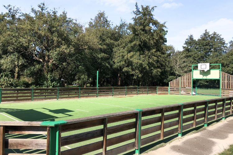 Terrain de sport camping Azur Landes nature