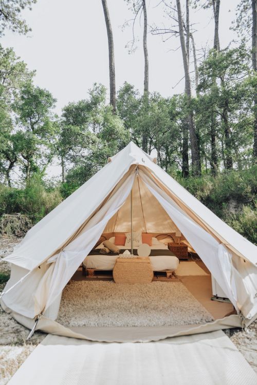 Tipi vue fôret à Seignosse Tipi vue fôret à Seignosse